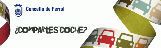 Servicio del Ayuntamiento de Ferrol para fomentar el uso compartido del vehículo privado