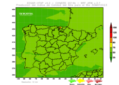 Índice de Calidad del Aire para Hoy